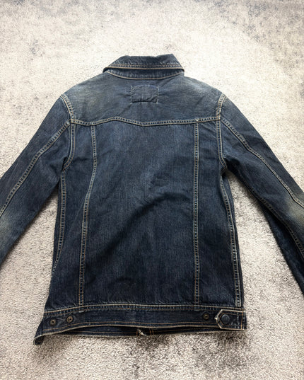 VICTIM "RAW INDIGO" DENIM JACKET (M)