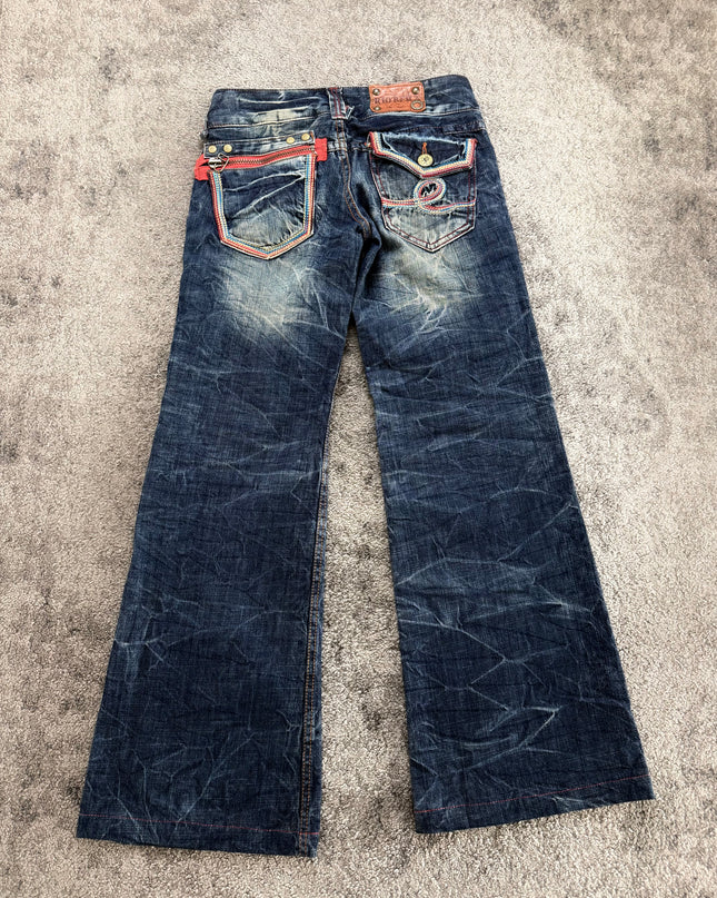 RIOBERA "NEON DRIFT" DENIM