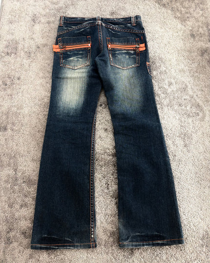 AGATE "RUST STITCH REBEL" DENIM (S-M)