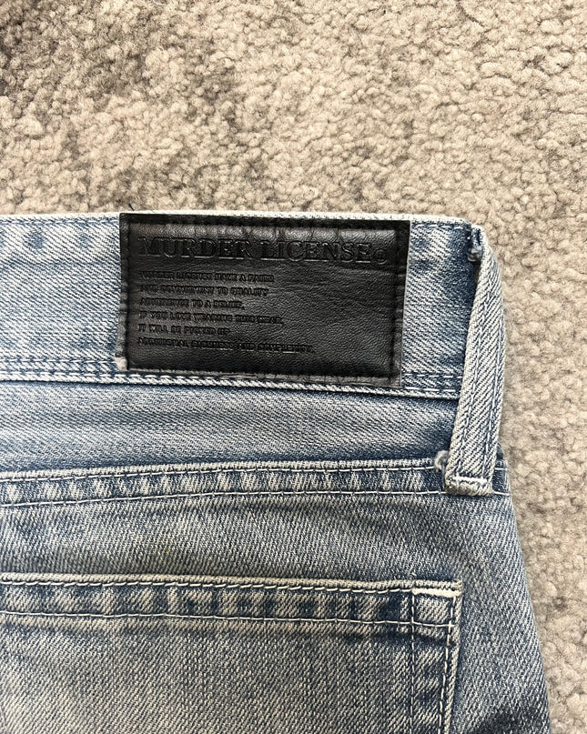 MURDER LICENSE "ICE VEINS" DENIM