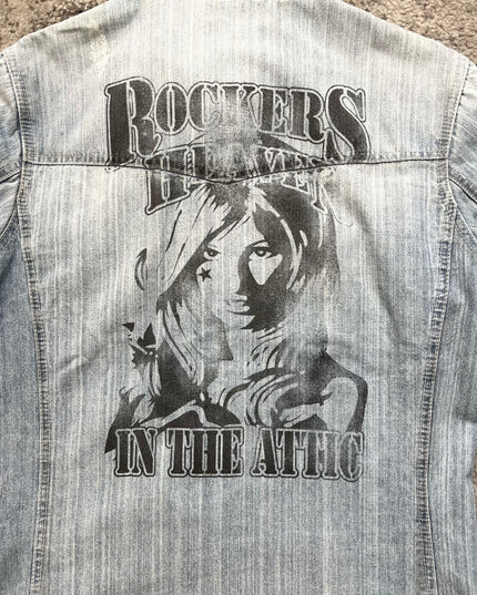 INTHEATTIC "ROCKERS HEAVEN" DENIM JACKET