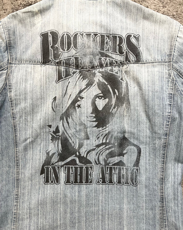 INTHEATTIC "ROCKERS HEAVEN" DENIM JACKET