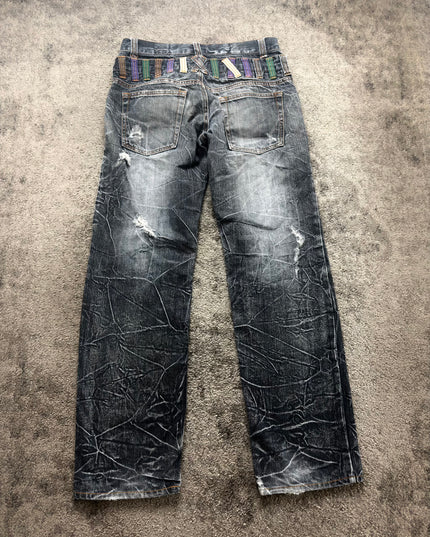 NYLAUS "NEON RIOT" DENIM