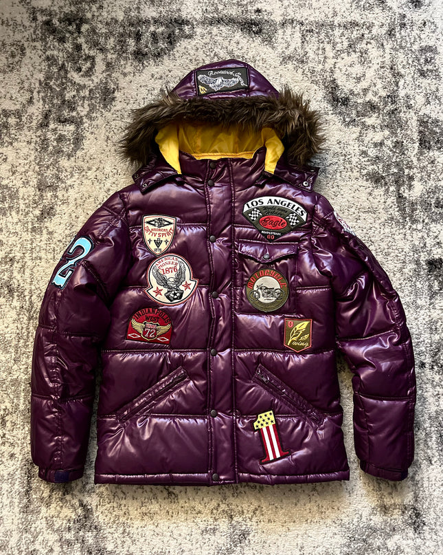 SIX-STAR PATCHWORK PUFFER