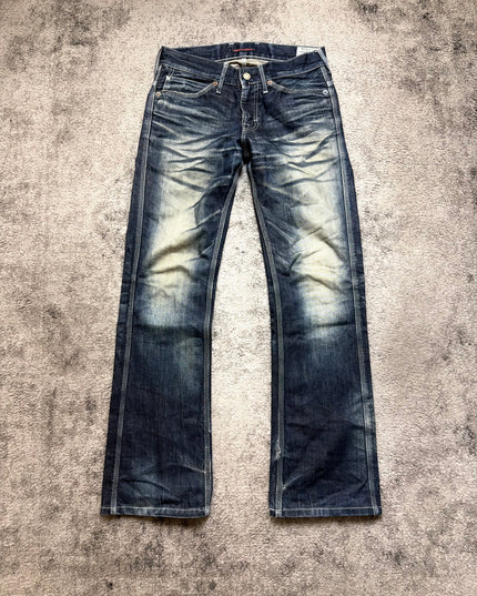 BLUE WAY "MIDNIGHT FADE" DENIM