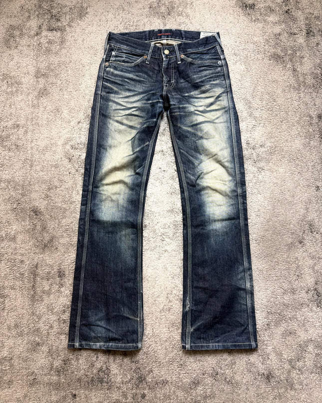 BLUE WAY "MIDNIGHT FADE" DENIM