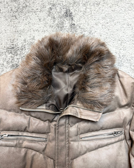 ABAHOUSE "WINTER SHELL" PUFFER