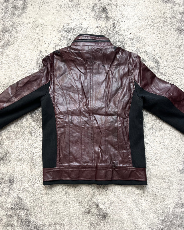 SEMANTIC DESIGN LEATHER JACKET