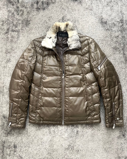 MONSIER NICOLE "WOLF COLLAR" PUFFER