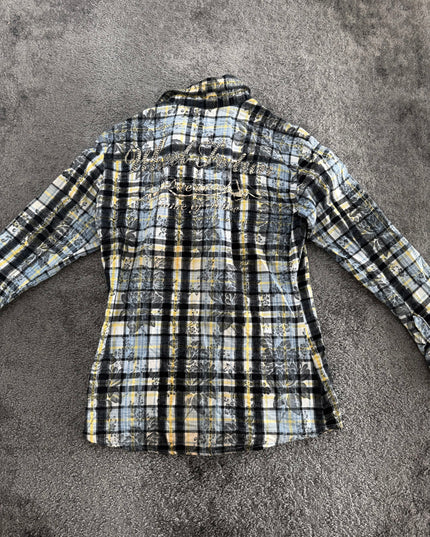 LAGUST "SHADOW PLAID" FLANNEL (S-M)