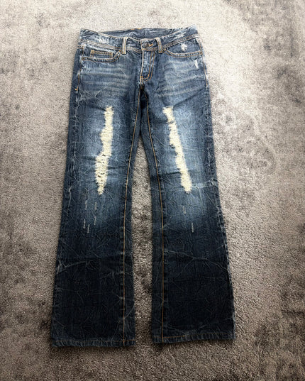 HEISEI "DISTRESSED FADE" DENIM (S)