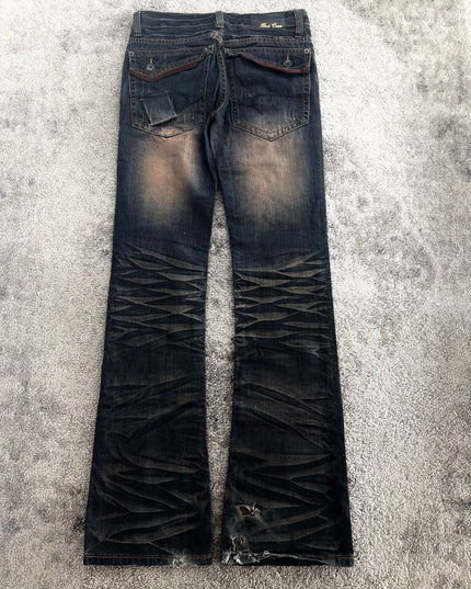 BLACK CROWN "BURNT SCAR" DENIM (S)