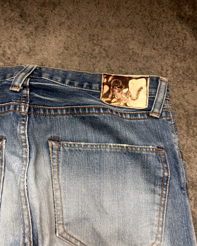 BLUE WAY "PALE HORIZON" DENIM