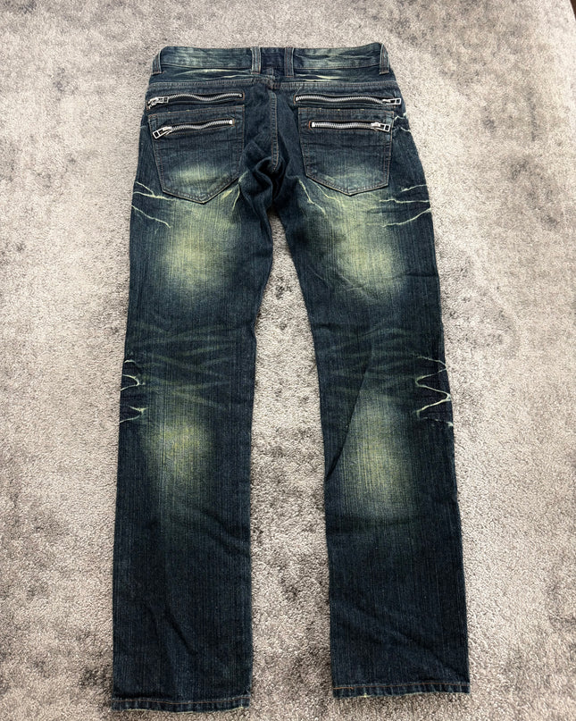 ROOT THREE "TOXIC FADE WHISKER" DENIM