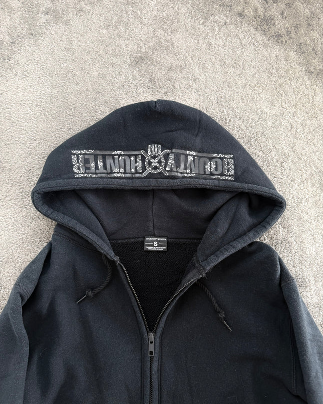 BOUNTY HUNTER "MIDNIGHT SCRIPT" ZIP HOODIE (S-M)