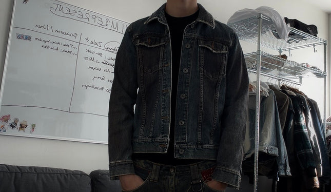 JACKROSE "COLD FADE" DENIM JACKET