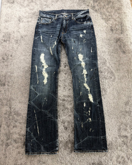 HEISEI "PAINT SCAR" DENIM (M)