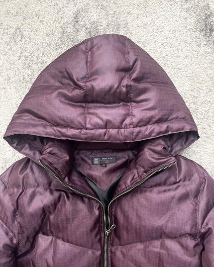 MICHEL KLEIN "CRIMSON WINTER" PUFFER