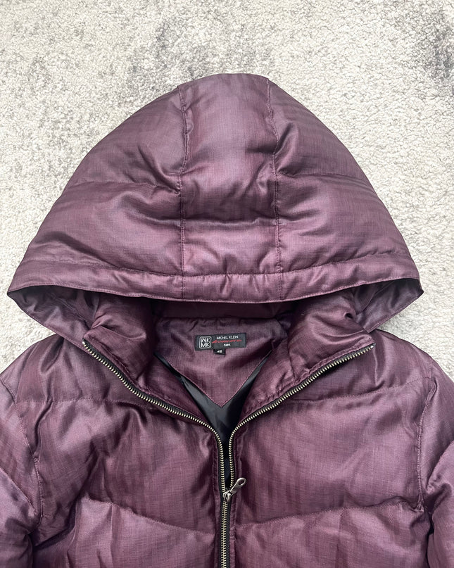 MICHEL KLEIN "CRIMSON WINTER" PUFFER