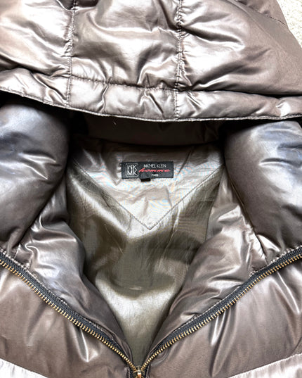 MICHEL KLEIN "MIDNIGHT GLOSS" PUFFER