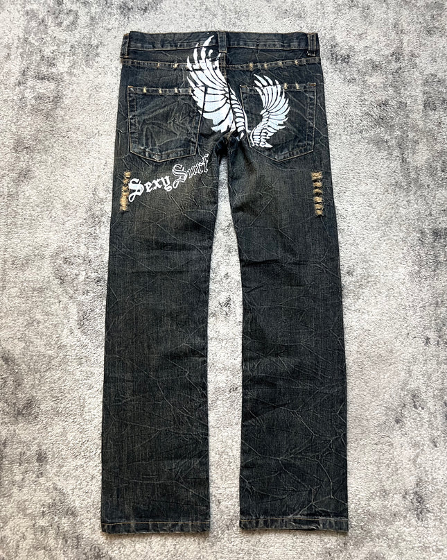 K.U.I "FALLEN WINGS" DENIM