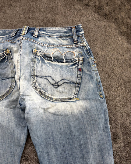 REPLAY "SUNBURN TEARS" DENIM (M)