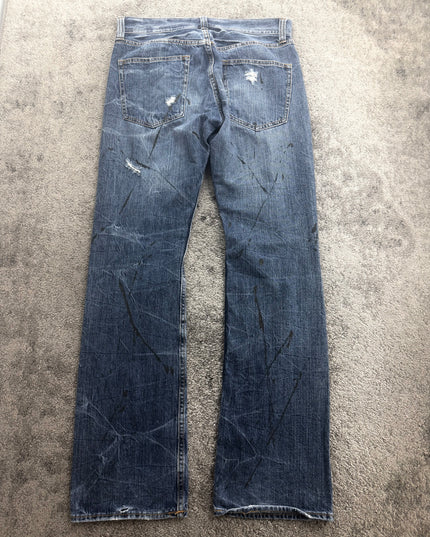 HEISEI "DESTROYED INK" DENIM (S-M)