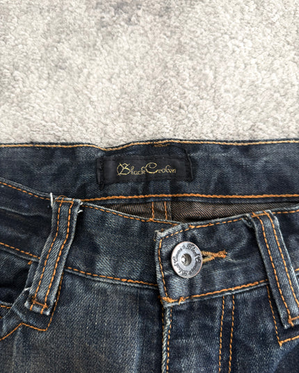 BLACK CROWN "BURNT SCAR" DENIM (S)