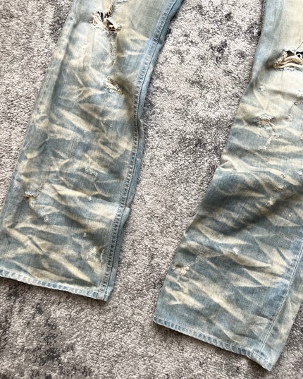 OFF THE NEIGE "BLEACH BURN" DENIM