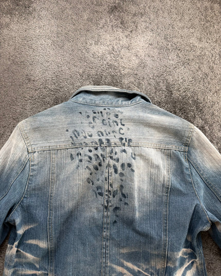 GROWTH "BLEACH STORM" DENIM JACKET