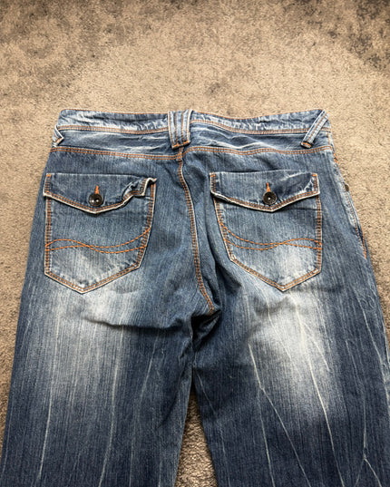 AVAIL "SILVER FADE LINES" DENIM