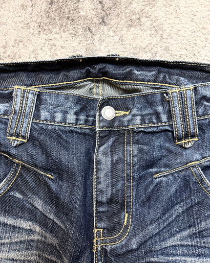 MICHEL KLEIN "SHADOWFLARE" DENIM