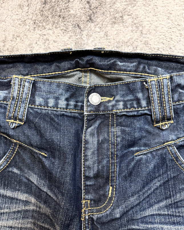 MICHEL KLEIN "SHADOWFLARE" DENIM