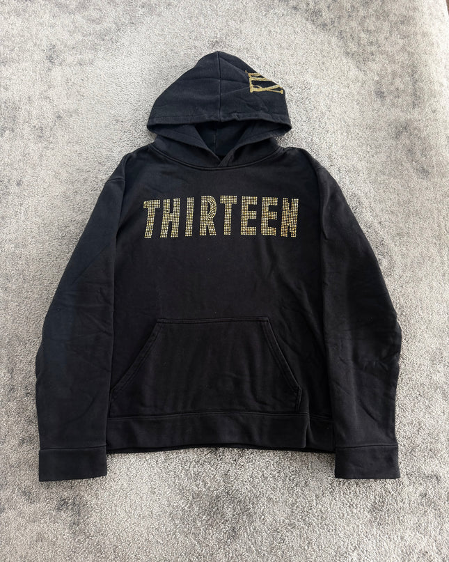 THIRTEEN JAPAN "GOLD RHINESTONE" HOODIE