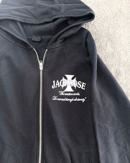 JACKROSE "TERMINAL ROSE" ZIP HOODIE (S-M)