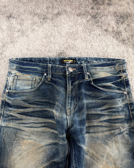 RAPANUI "HEAVY FADE WORK" DENIM (M-L)