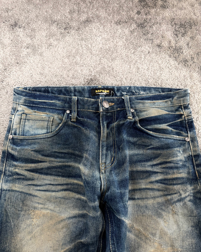 RAPANUI "HEAVY FADE WORK" DENIM (M-L)