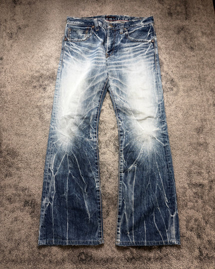 BLUE WAY "FADED VOLTAGE" DENIM
