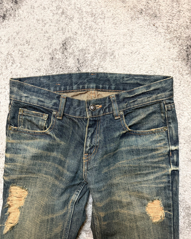 DEXIE JEANS "BROKEN HALO" DENIM