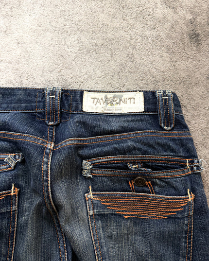 TAVERNITI "SHADOW INDIGO" DENIM