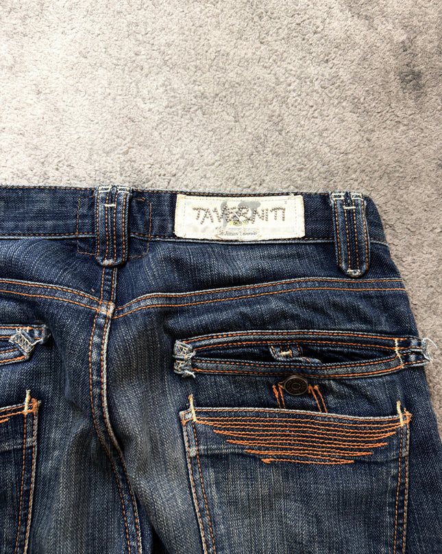 TAVERNITI "SHADOW INDIGO" DENIM