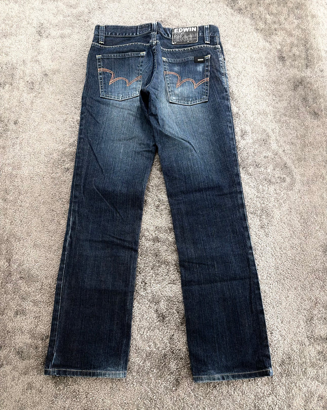 EDWIN XV "VINTAGE INDIGO FADE" DENIM (S-M)