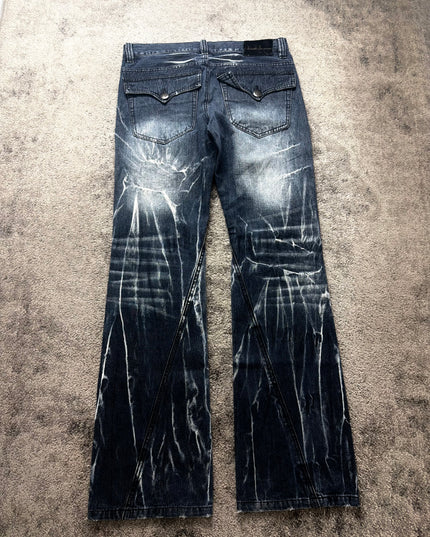 BLACK BACCARA "LIGHTNING VEIN" DENIM