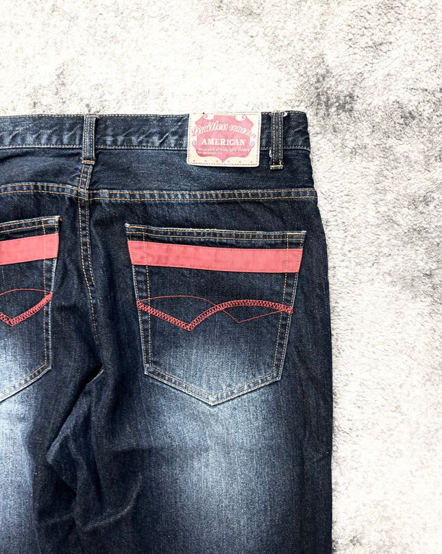 AMORE PURO "CRIMSON FADE" DENIM