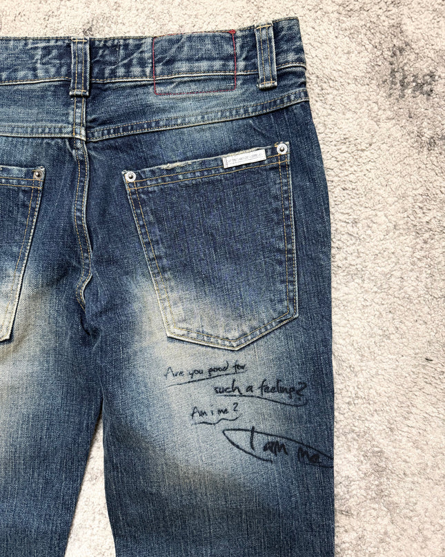 OFF THE NEIGE "INK STAINED LOVERS" DENIM