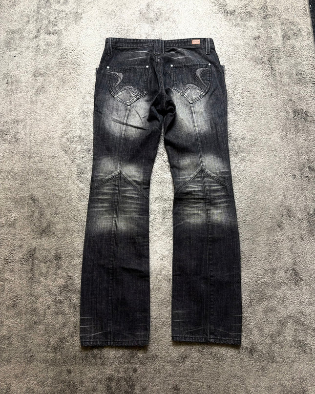 NICOLE CLUB "SHADOW FADE" DENIM