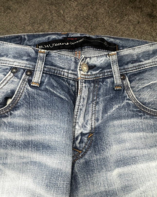 BLUE WAY "ICE FADE FLARE" DENIM (S)