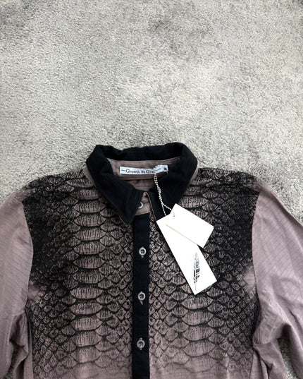 GROWTH "SNAKE FADE" POLO SHIRT (S)