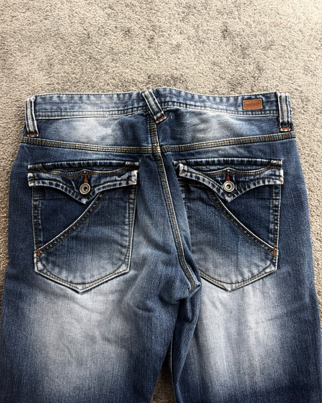 NICOLE CLUB "GHOST FADE UTILITY" DENIM (S-M)