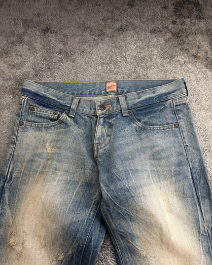 JACKROSE "BLEACHED VEINS" DENIM (S-M)